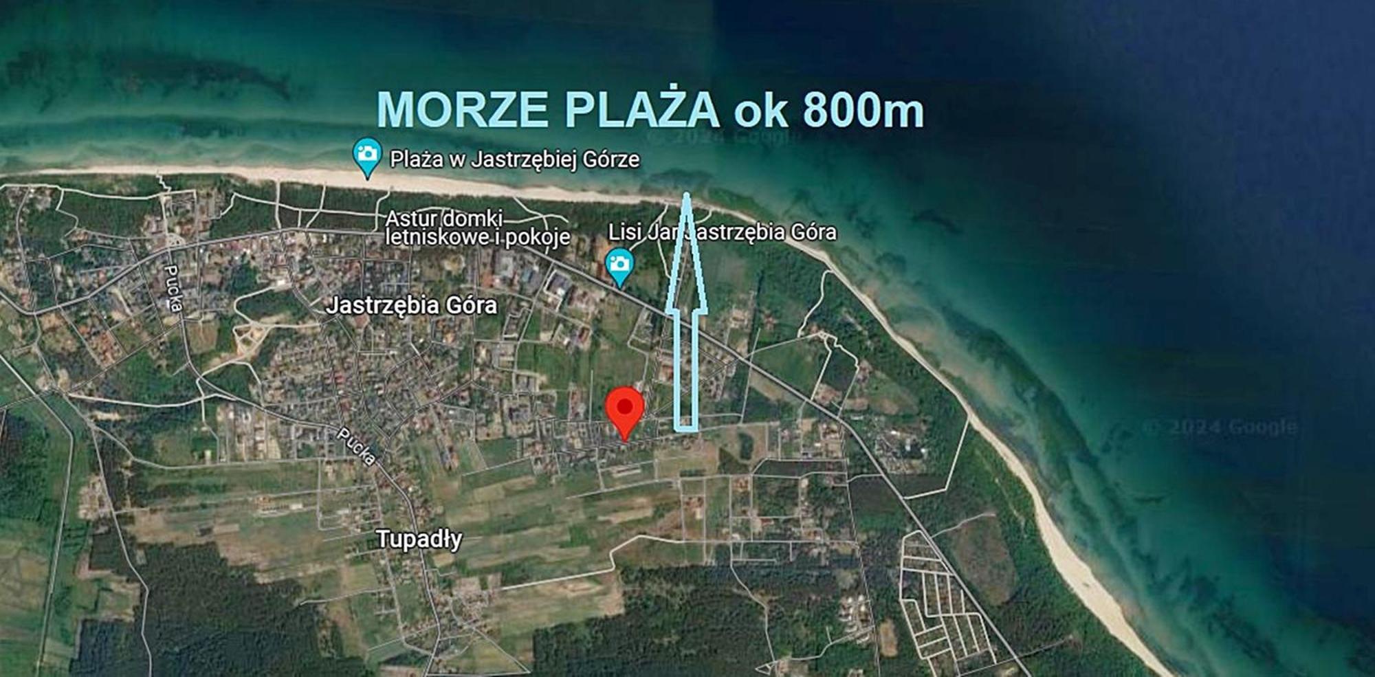Woda I Wiatr Pl Wiatrakowa 26 Jastrzębia Góra 外观 照片